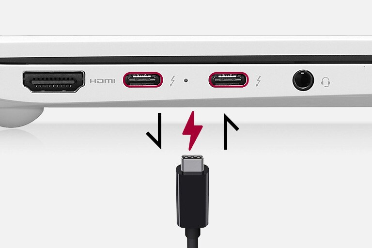採用 USB-C 電源供應技術輸入輸出充電