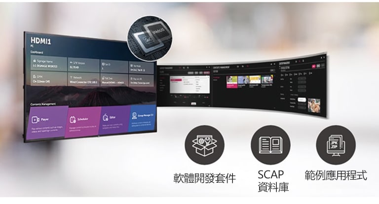 可使用直覺化 GUI 同時進行多項工作。