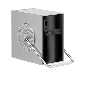 LG CineBeam Q 小銀河4K微型投影機+支架組, HUCQS.710PB