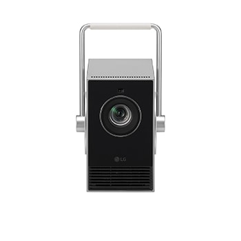 LG CineBeam Q 小銀河4K微型投影機+支架組, HUCQS.710PB