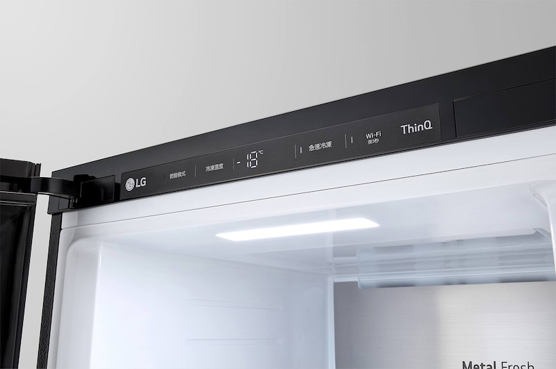 LG 324公升 Objet Collection<sup>®</sup> 智慧變頻單門冰箱｜直立式冷凍櫃｜可更換門片顏色, GC-FL40BE