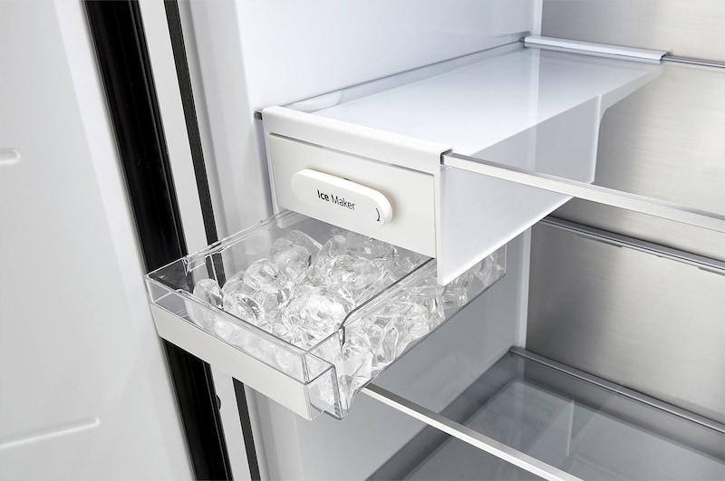LG 324公升 Objet Collection<sup>®</sup> 智慧變頻單門冰箱｜直立式冷凍櫃｜可更換門片顏色, GC-FL40BE