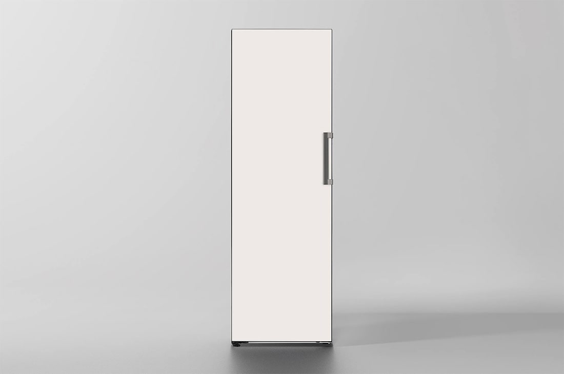 LG 324公升 Objet Collection<sup>®</sup> 智慧變頻單門冰箱｜直立式冷凍櫃｜可更換門片顏色, GC-FL40BE