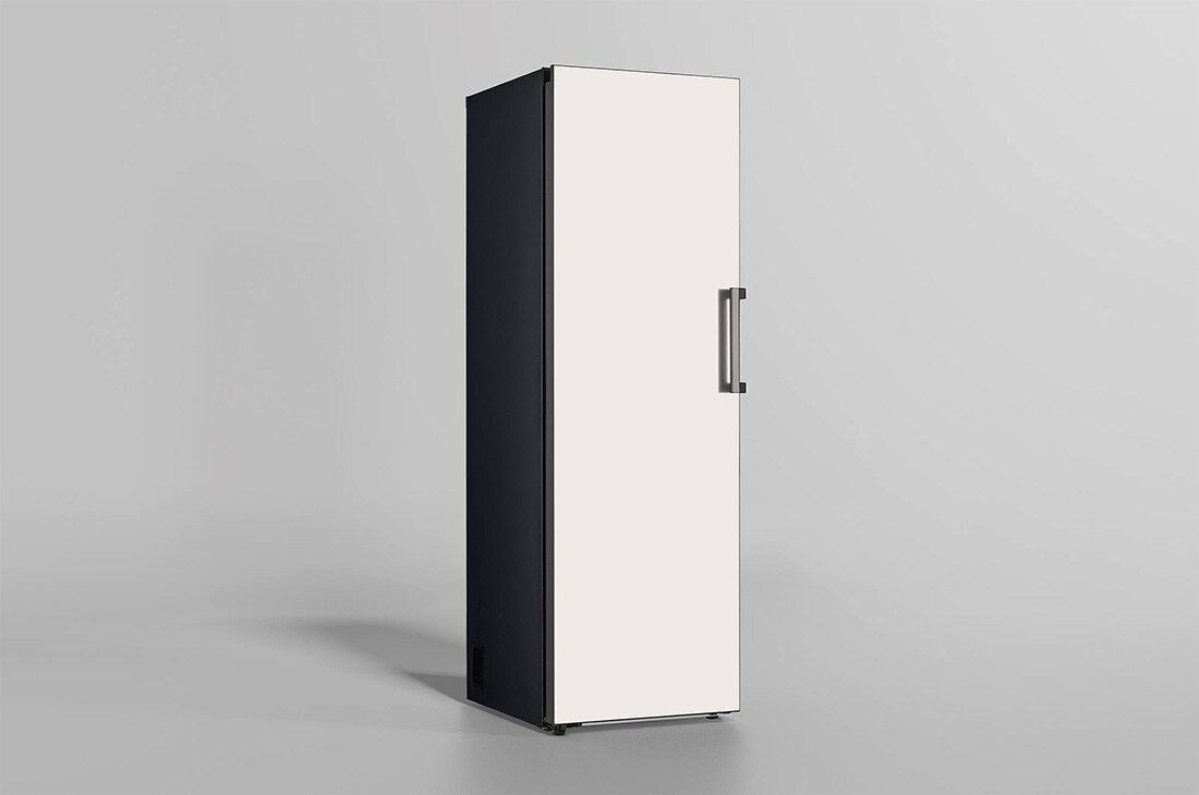 LG 324公升 Objet Collection<sup>®</sup> 智慧變頻單門冰箱｜直立式冷凍櫃｜可更換門片顏色, GC-FL40BE