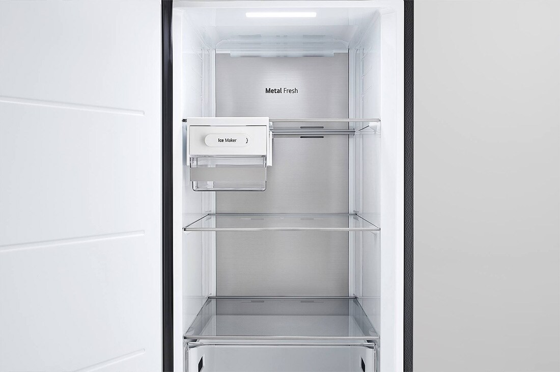 LG 324公升 Objet Collection<sup>®</sup> 智慧變頻單門冰箱｜直立式冷凍櫃｜可更換門片顏色, GC-FL40BE