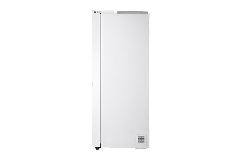 LG 653公升智慧變頻對開冰箱｜亞麻白, GL-BL62WM