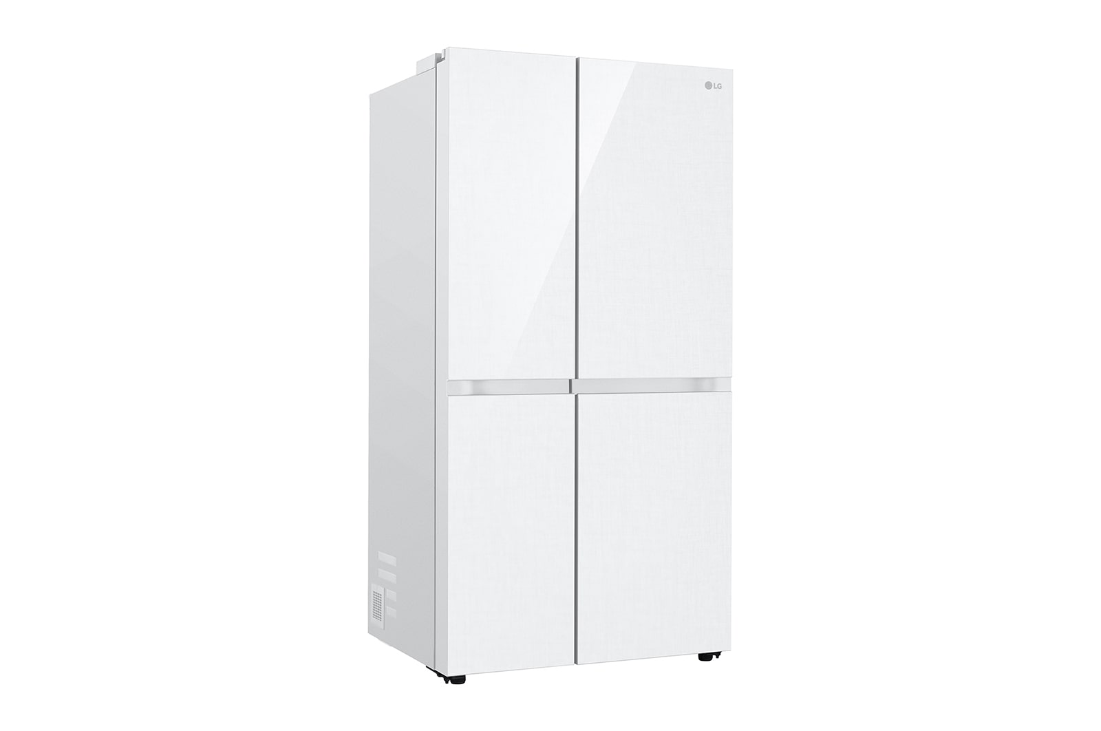 LG 653公升智慧變頻對開冰箱｜亞麻白, GL-BL62WM