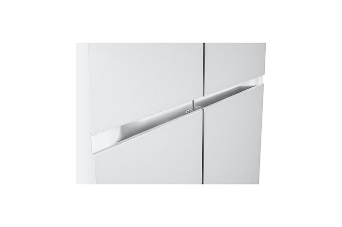 LG 653公升智慧變頻對開冰箱|亞麻白, GL-BL62WM