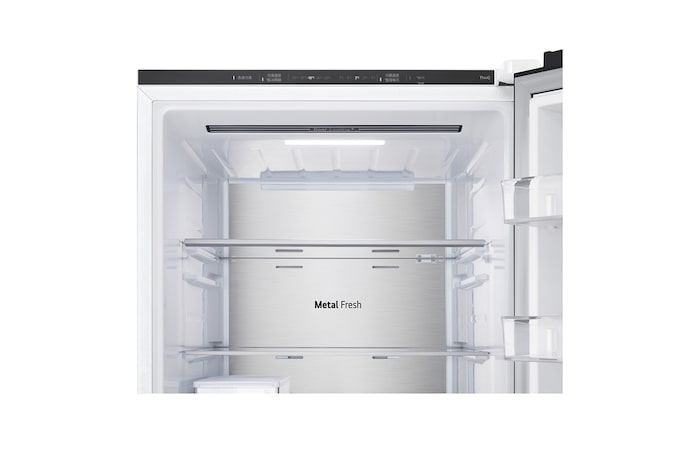 冷藏室頂部詳細視圖