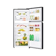 LG 鏡面直驅變頻雙門冰箱 曜石黑 / 393L, GN-BL430GB