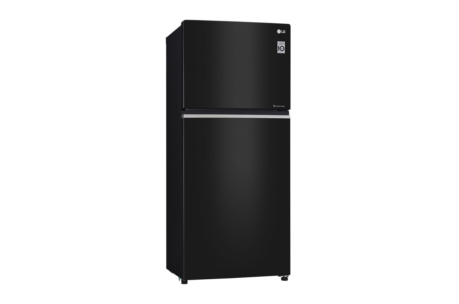LG 鏡面直驅變頻雙門冰箱 曜石黑 / 393L, GN-BL430GB