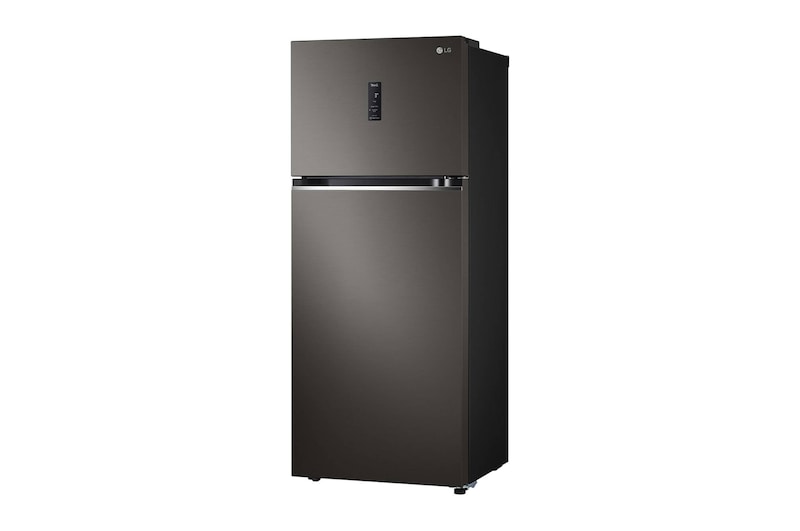 LG 395公升智慧變頻雙門冰箱｜星夜黑 , GN-HL392BSN
