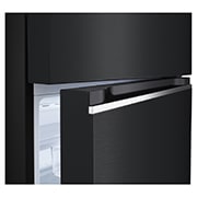 LG 461公升智慧變頻雙門冰箱｜夜墨黑 , GN-HL460EB