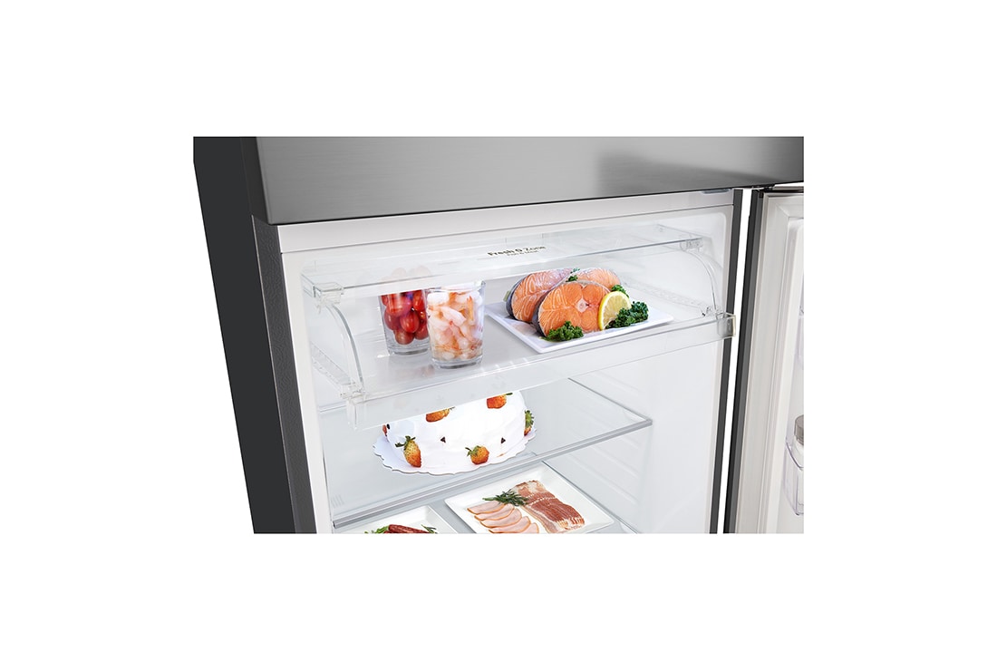 LG 461公升智慧變頻雙門冰箱｜星辰銀, GN-HL460PS