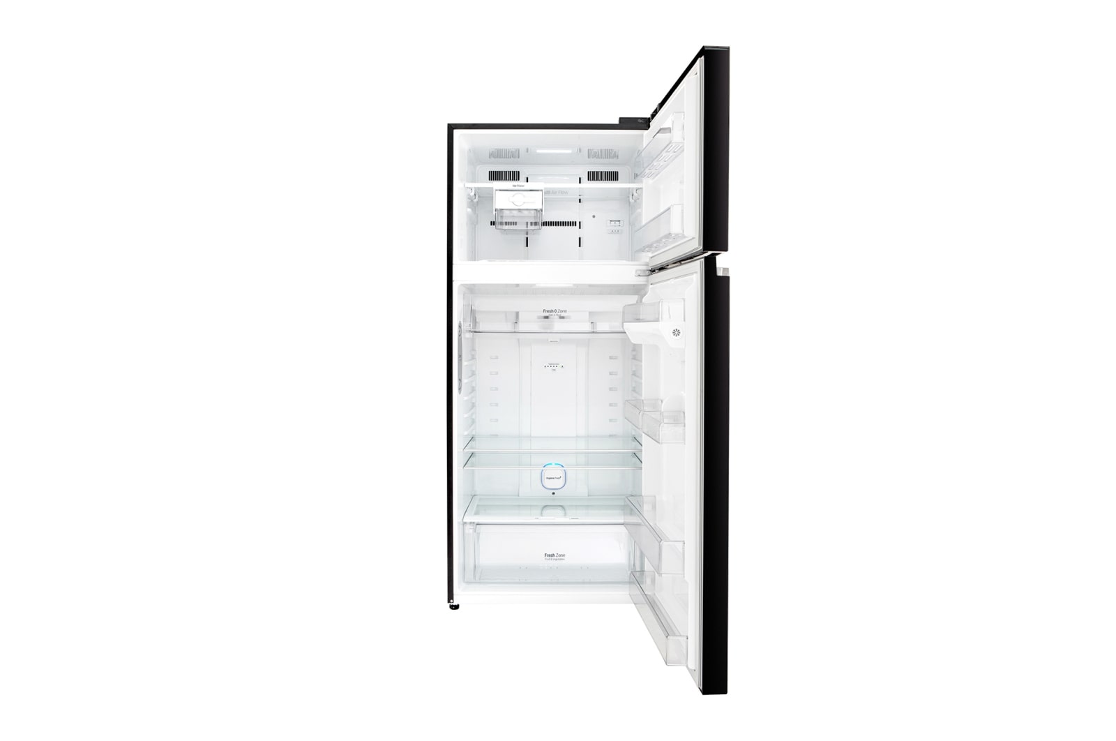 LG 525公升智慧變頻雙門冰箱｜鏡面曜石黑, GN-HL567GBN