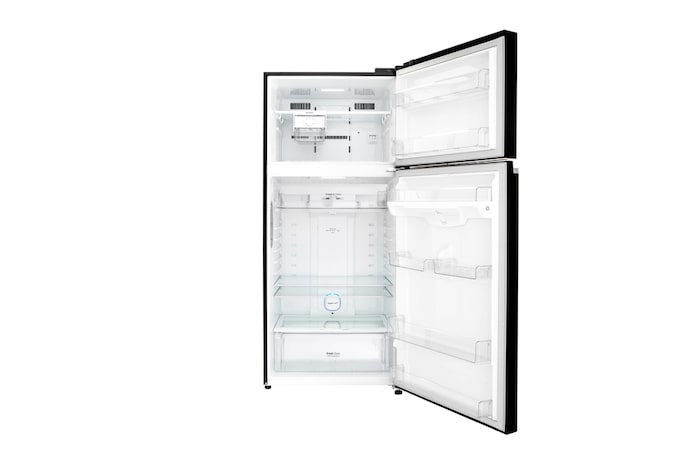 LG 525公升智慧變頻雙門冰箱|鏡面曜石黑, GN-HL567GBN