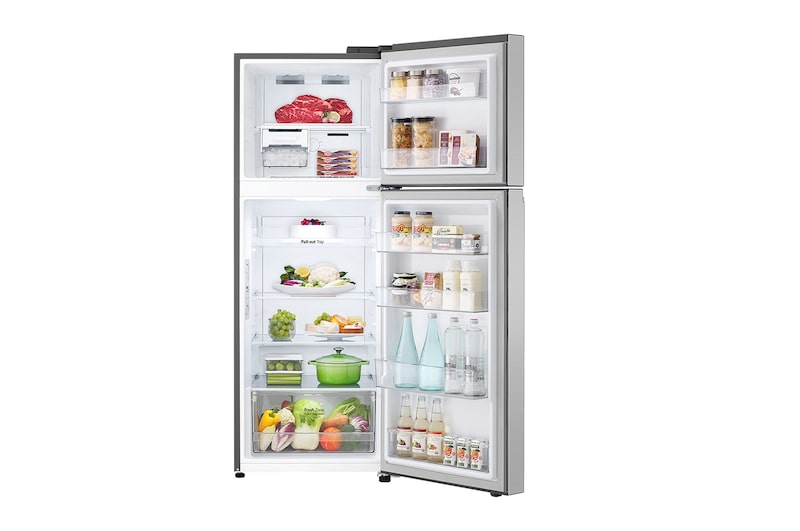 LG 315公升智慧變頻雙門冰箱｜星辰銀, GN-L312SV