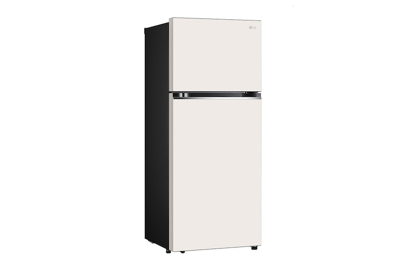 LG 375公升智慧變頻雙門冰箱｜香草白, GN-L372BEN