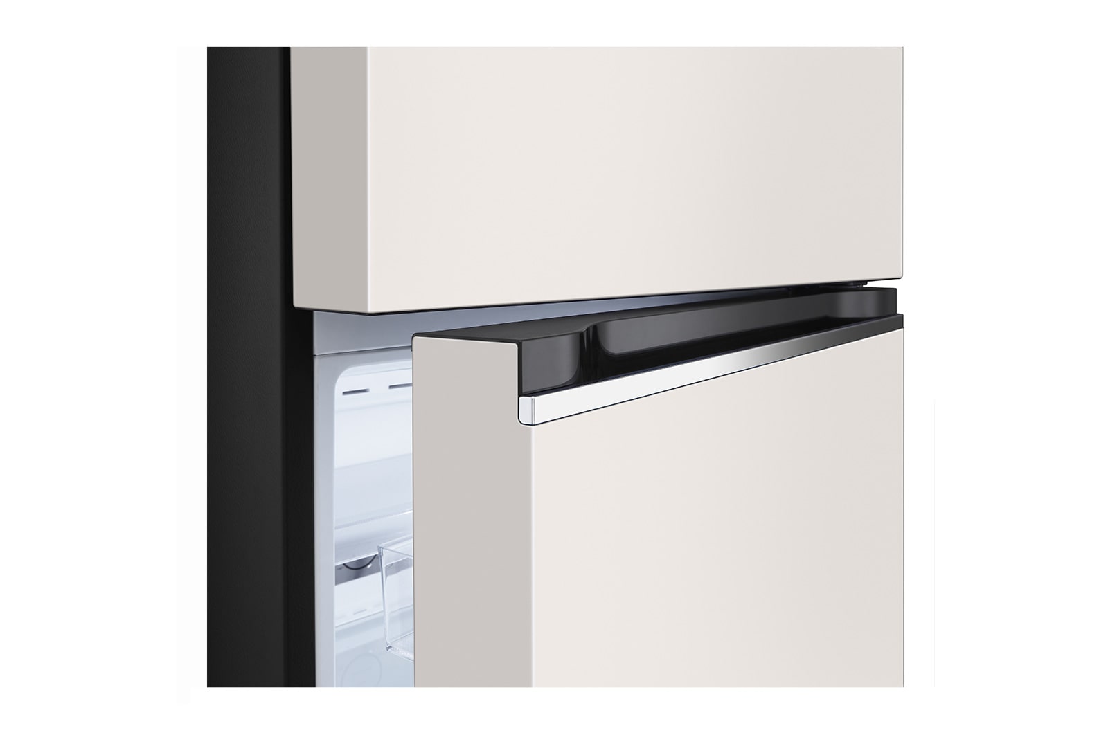 LG 375公升智慧變頻雙門冰箱｜香草白, GN-L372BEN