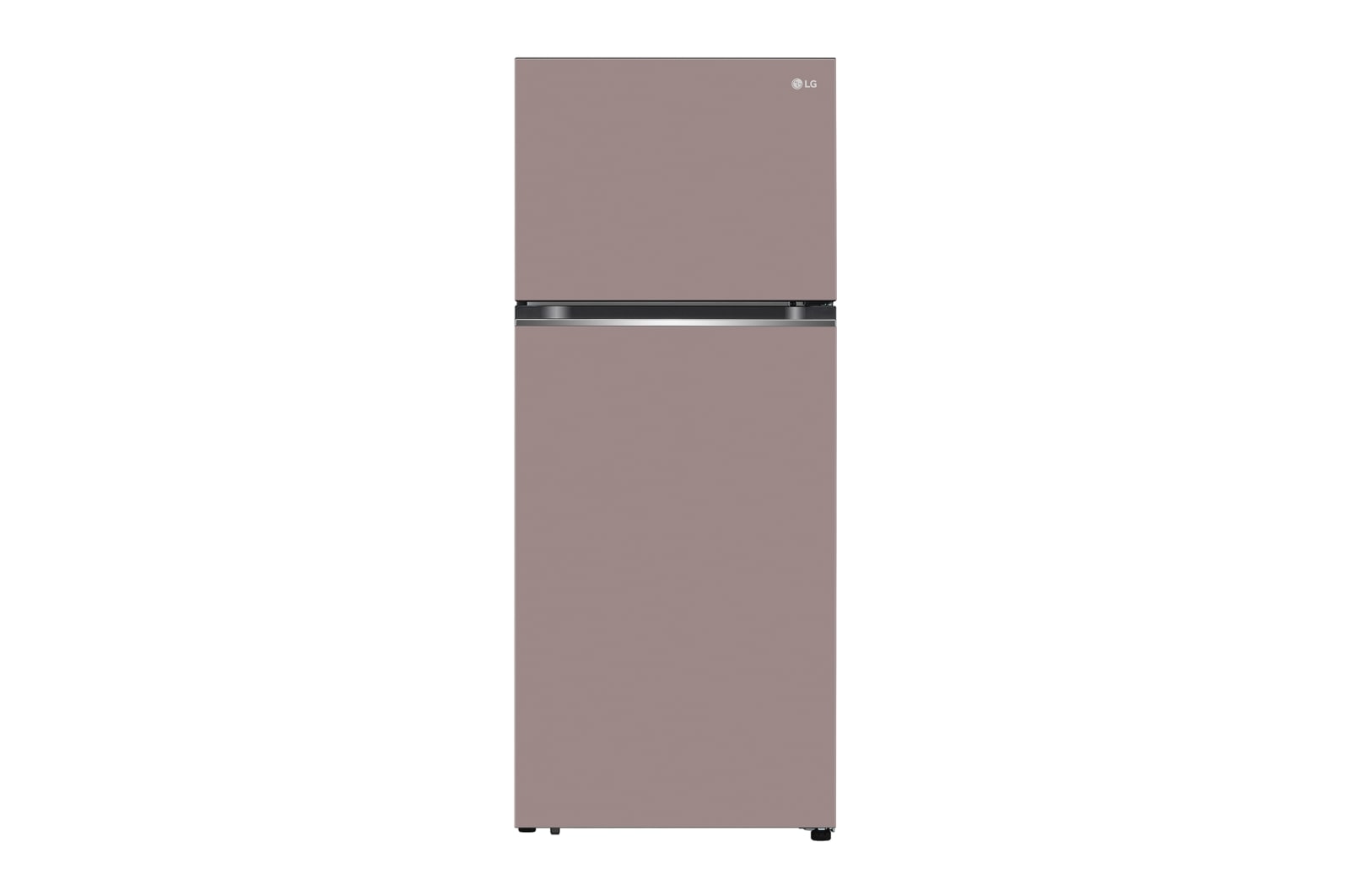 Front view of 智慧變頻雙門冰箱 紫蘇粉 / 375L<br> (冷藏285/冷凍90) GN-L372PKN