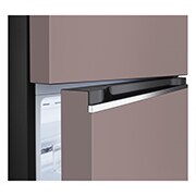 LG 智慧變頻雙門冰箱 紫蘇粉 / 375L<br> (冷藏285/冷凍90), GN-L372PKN