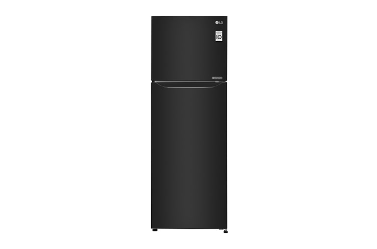 Smart 變頻上下門冰箱/ 時尚黑 GN-L392B 正視圖