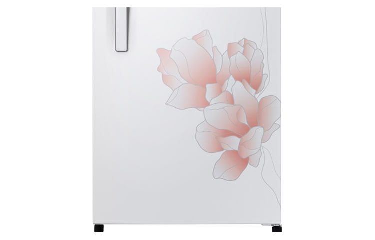 LG 花之舞系列上下門冰箱 花漾白/327公升, GN-M392GP