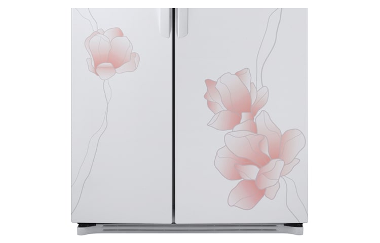 LG 花之賞系列對開冰箱 花漾白/805公升, GR-BL78M