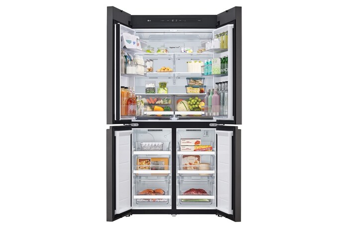 LG 610公升 Objet Collection 智慧變頻四門冰箱|雪霧白, GR-BLF61BE