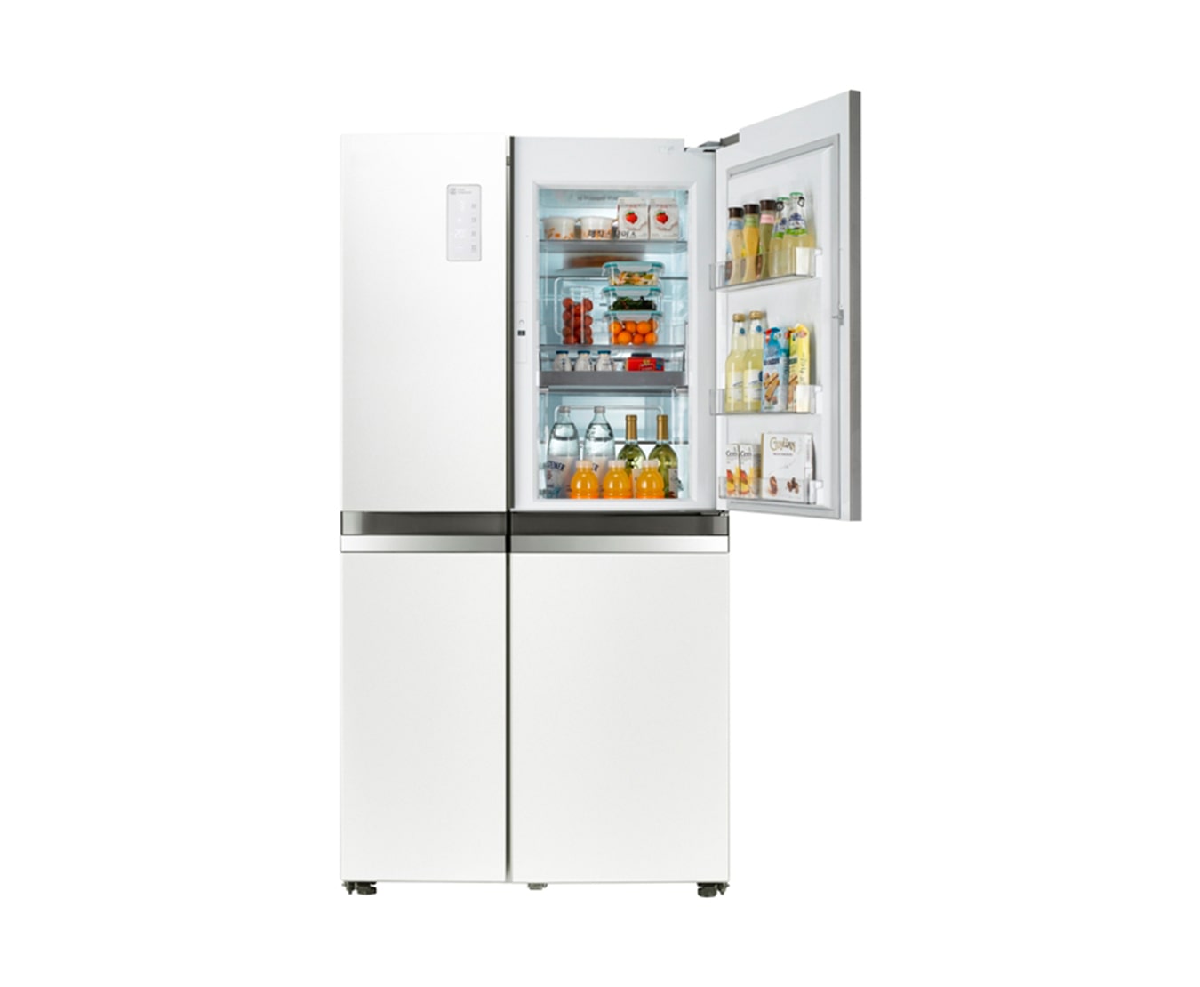 LG 門中門魔術空間對開冰箱 晶鑽白 / 825公升, GR-DB78W