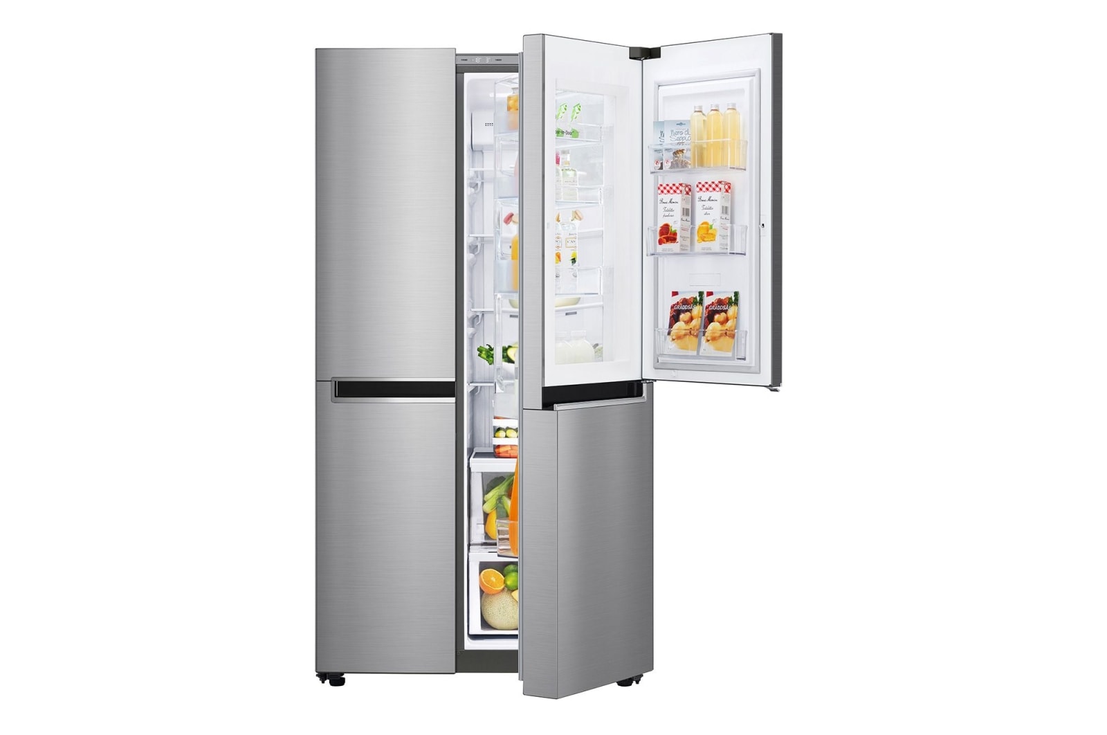 LG 門中門對開冰箱 星辰銀 / 759公升, GR-DL81SV