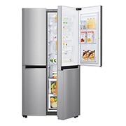 LG 門中門對開冰箱 星辰銀 / 759公升, GR-DL81SV
