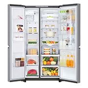 LG 門中門對開冰箱 星辰銀 / 759公升, GR-DL81SV