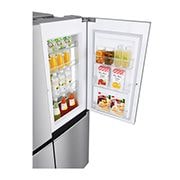 LG 門中門對開冰箱 星辰銀 / 759公升, GR-DL81SV