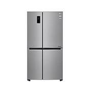 LG WiFi門中門對開冰箱 星辰銀 / 821公升, GR-DL88SV