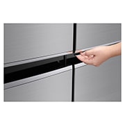 LG WiFi門中門對開冰箱 星辰銀 / 821公升, GR-DL88SV