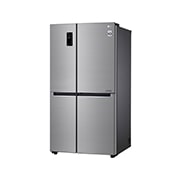 LG WiFi門中門對開冰箱 星辰銀 / 821公升, GR-DL88SV