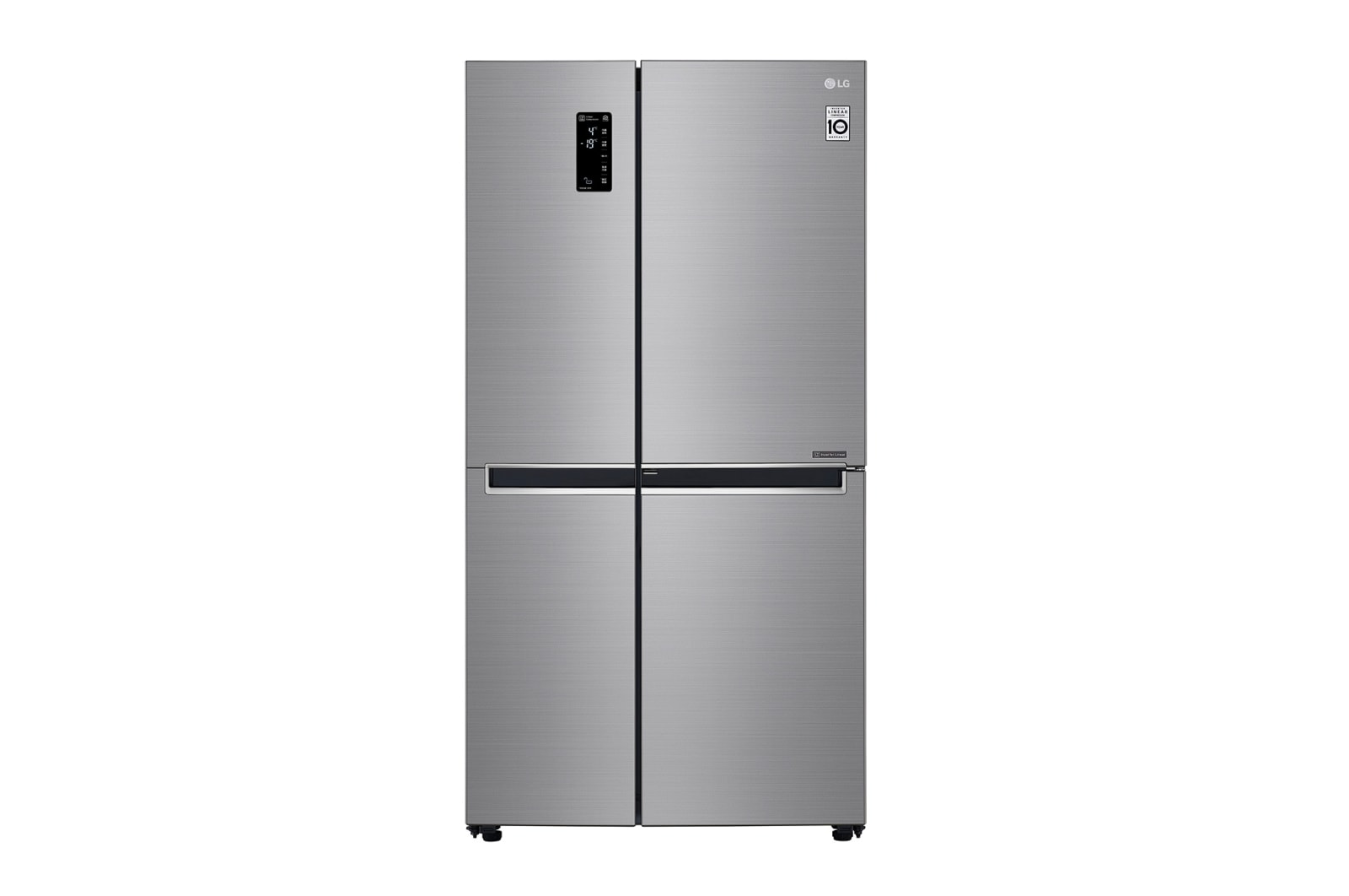 LG WiFi門中門對開冰箱 星辰銀 / 821公升, GR-DL88SV