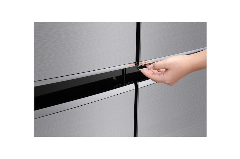 LG WiFi門中門對開冰箱 星辰銀 / 821公升, GR-DL88SV