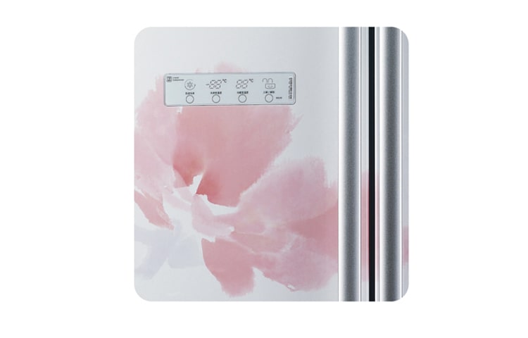 LG 靚雅花裳系列直驅變頻對開冰箱 白/761公升, GR-HL84M