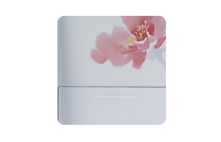 LG 靚雅花裳系列直驅變頻對開冰箱 白/761公升, GR-HL84M