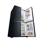 LG InstaView™ WiFi敲敲看門中門冰箱 夜空藍/ 870公升, GR-QBF87MB