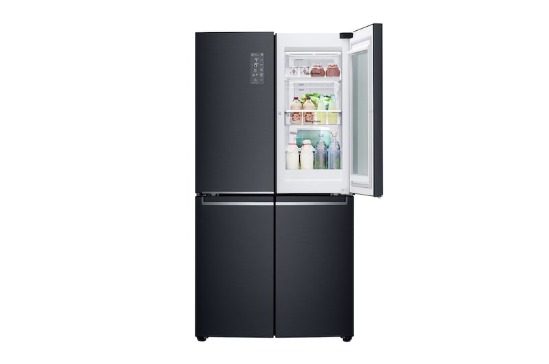 LG InstaView™ WiFi敲敲看門中門冰箱 夜空藍/ 870公升, GR-QBF87MB