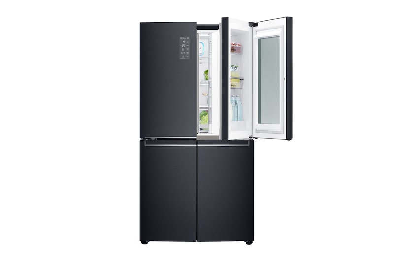 LG InstaView™ WiFi敲敲看門中門冰箱 夜空藍/ 870公升, GR-QBF87MB