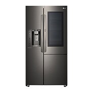 LG InstaView™敲敲看門中門冰箱 星夜黑/ 761公升(冷藏481/冷凍280), GR-QPL88BS