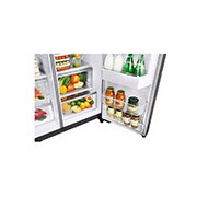 LG InstaView™敲敲看門中門冰箱 星夜黑/ 761公升(冷藏481/冷凍280), GR-QPL88BS
