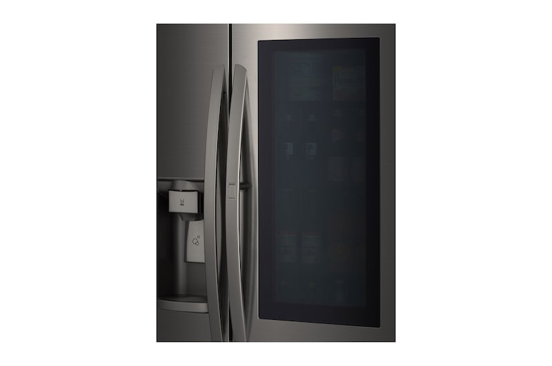 LG InstaView™敲敲看門中門冰箱 星夜黑/ 761公升(冷藏481/冷凍280), GR-QPL88BS