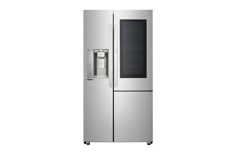 LG InstaView™敲敲看門中門冰箱 星辰銀/ 761公升(冷藏481/冷凍280), GR-QPL88SV