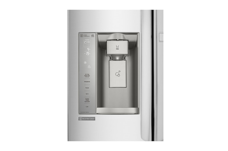 LG InstaView™敲敲看門中門冰箱 星辰銀/ 761公升(冷藏481/冷凍280), GR-QPL88SV