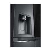 LG InstaView™敲敲看門中門冰球冰箱<br>星夜黑/734公升 (冷藏485/冷凍249), GR-QPLC82BS